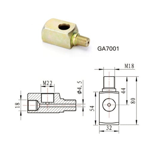 6430062528121-Painemittariliitin-M22-TLP 6430062528121-Painemittariliitin-M22-TLP