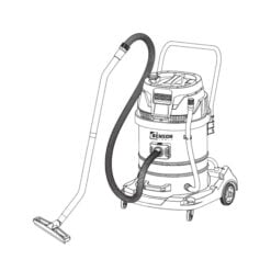 Märkä- ja kuivaimuri 60L 2000W, Benson