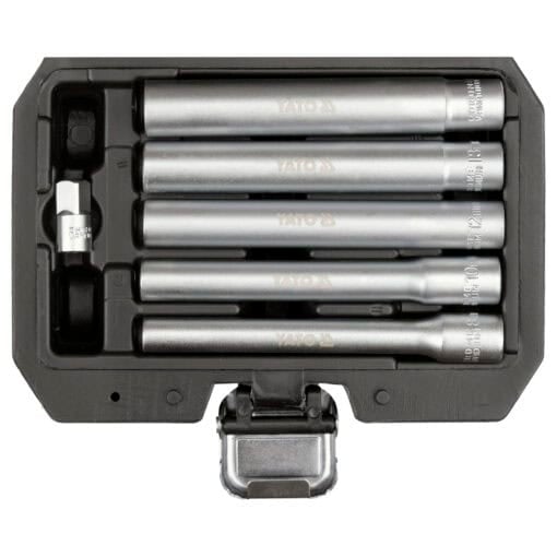 5906083114588-Pitka-hylsysarja-1:4-3:8-8-14mm-Yato 5906083114588-Pitka-hylsysarja-1:4-3:8-8-14mm-Yato