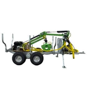 Mönkijän tukkikärry max. 2000 kg / 9 hp, Droma Wood