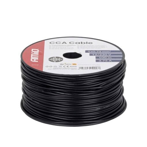 5903293044537-Sahkokaapeli-musta-1×0.75mm2-100m-Amio 5903293044537-Sahkokaapeli-musta-1×0.75mm2-100m-Amio