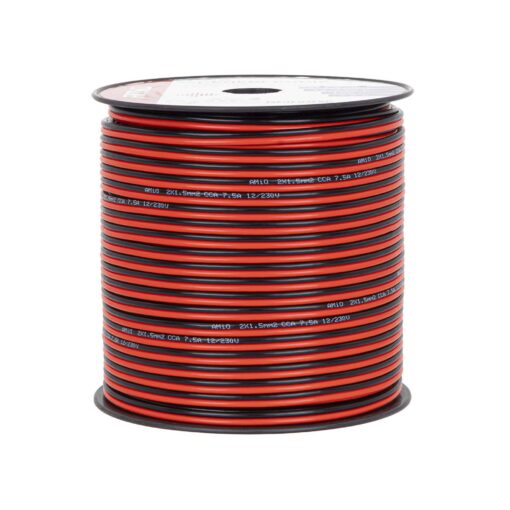 5903293044599-Kaiutinkaapeli-punamusta-2x1.5mm2-100m-Amio-2 5903293044599-Kaiutinkaapeli-punamusta-2x1.5mm2-100m-Amio-2