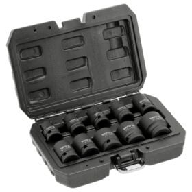 Voimahylsysarja 10 - 27 mm 1/2" 10 osaa, Yato