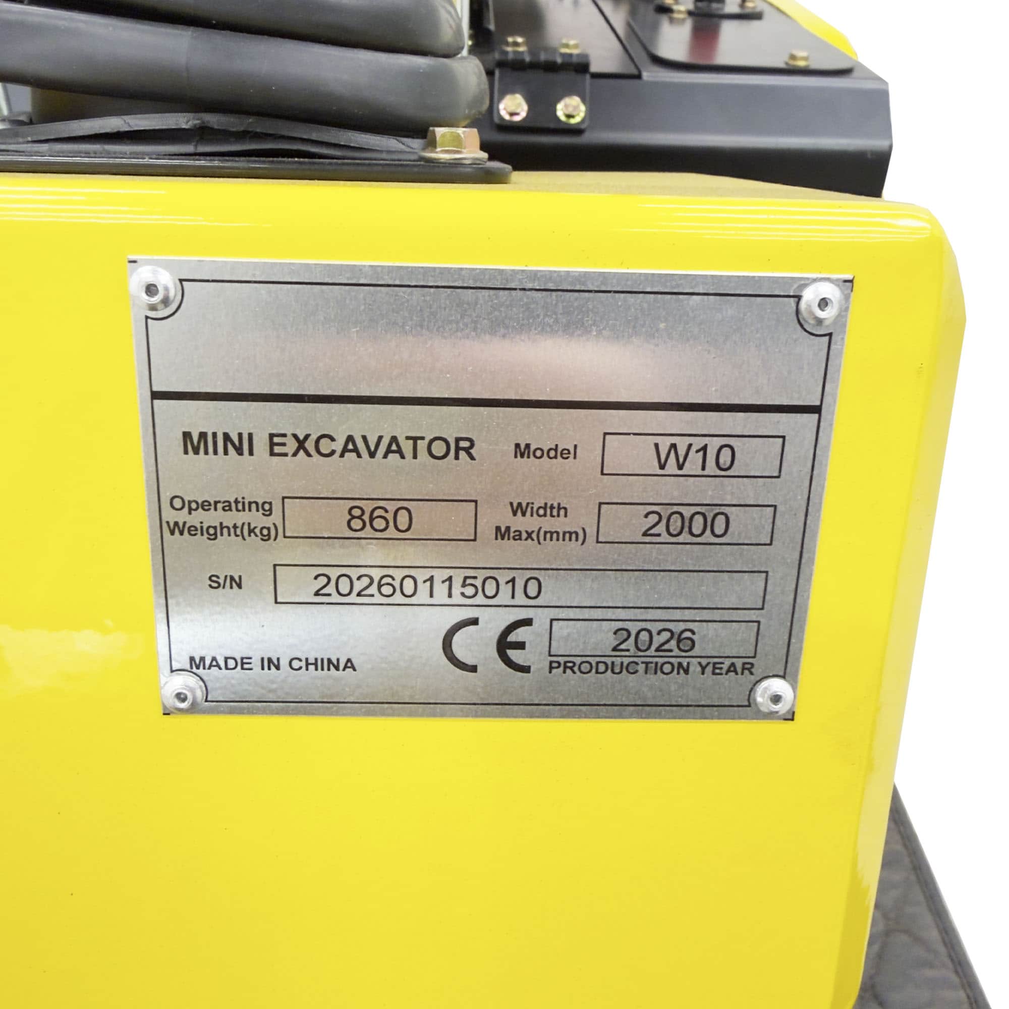 Minikaivuri, H-Power W10 - Image 16
