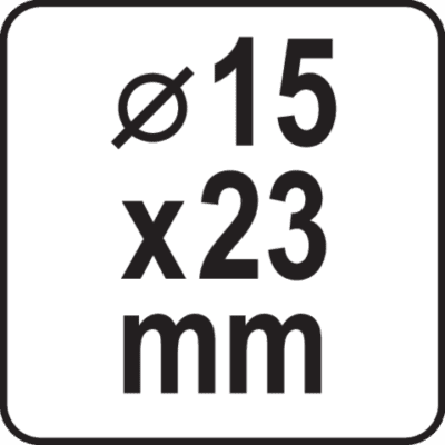 Suutinpesän kalvainsarja 1/4" 3 osaa, Yato