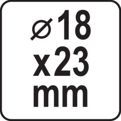 Suutinpesän kalvainsarja 1/4" 3 osaa, Yato