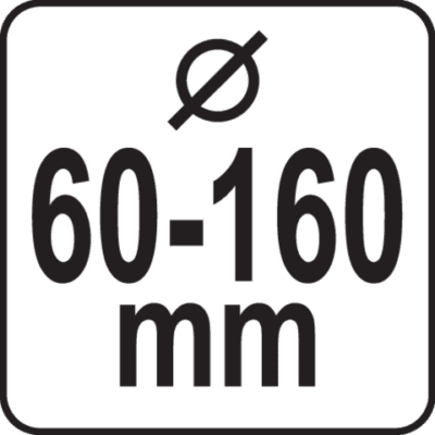 Öljynsuodatinavain 60–160 mm, Yato