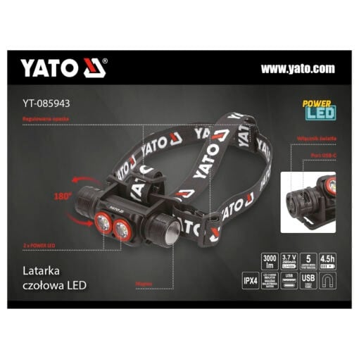 5906083114236-Otsalamppu-ladattava-3000-lm-Yato-2 5906083114236-Otsalamppu-ladattava-3000-lm-Yato-2