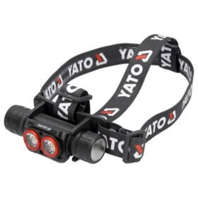 Otsalamppu ladattava 3000 lm, Yato