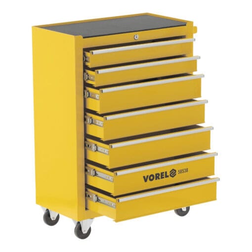 Työkaluvaunu 7 vetolaatikkoa, Vorel Maceakauppa.fi