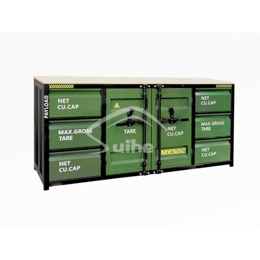 Työkalukaappi työtasolla 194 cm, Army