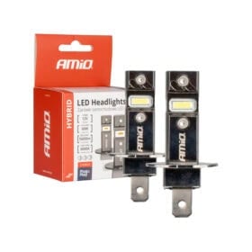 LED-ajovalopolttimot H3 60W 5600lm, Amio