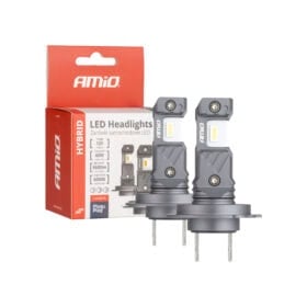 LED-ajovalopolttimot H7/H18 CANBUS 5600lm, Amio