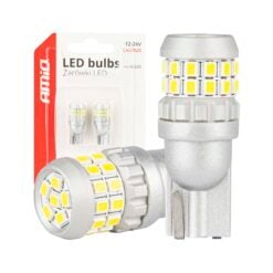 LED-ajovalopolttimot 30SMD W5W, Amio