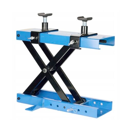 Moottoripyöränostin 500 kg, Black