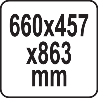 Työkalukaappi 86,3 cm, Yato