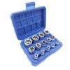 E-torx hylsysarja E4 - E24, Black