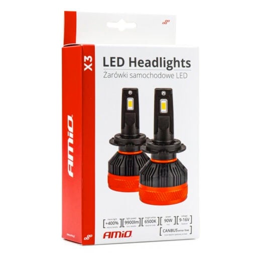 5903293029770-LED-ajovalopolttimot-H1-90W-9900lm-Amio-7 5903293029770-LED-ajovalopolttimot-H1-90W-9900lm-Amio-7