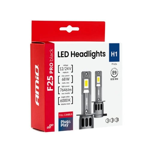 5903293047170-LED-ajovalopolttimot-PRO-H1-68W-7646lm-Amio-9 5903293047170-LED-ajovalopolttimot-PRO-H1-68W-7646lm-Amio-9