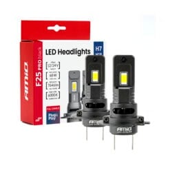 LED-ajovalopolttimot PRO H7 68W 7646lm, Amio