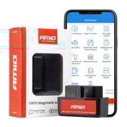 OBD II vikakoodinlukija bluetooth mini, Amio