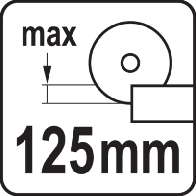 Akkulaikkaleikkuri 2600 W 350 mm, Yato