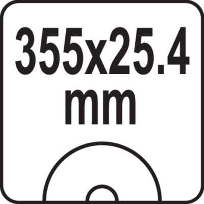 Akkulaikkaleikkuri 2600 W 350 mm, Yato