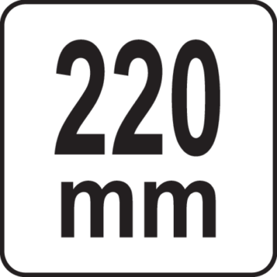 Polttoaineletkupihdit 220 mm, Yato