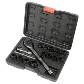 Vastakierrehylsysarja 16 osaa, Yato