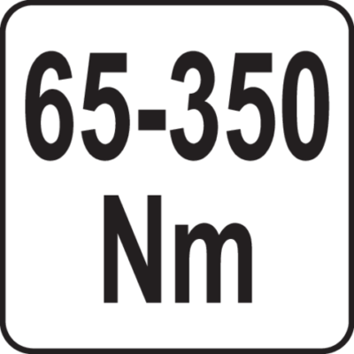 Momenttiavain 1/2" 65-350 Nm, Yato