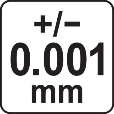 Paksuusmittari 0-12.7 mm / 0.001 mm, Yato