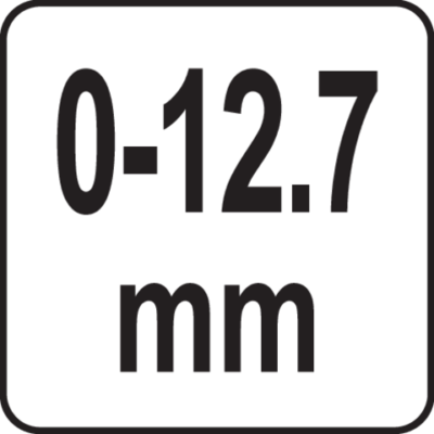 Paksuusmittari 0-12.7 mm / 0.001 mm, Yato