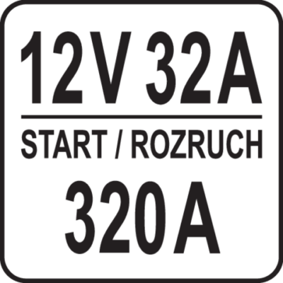 Akkulaturi / apukäynnistin 12/24V 20-400 Ah, Yato