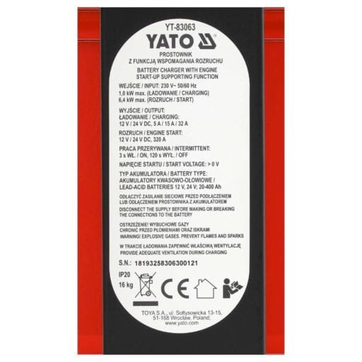 5906083123092-Akkulaturi-apukaynnistin-12:24V-20-400-Ah-Yato-7 5906083123092-Akkulaturi-apukaynnistin-12:24V-20-400-Ah-Yato-7