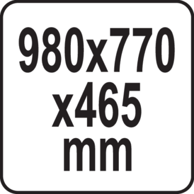 Työkaluvaunu työkaluilla 211 osaa, Yato