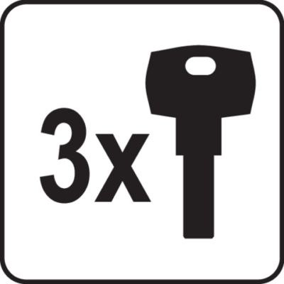 Työkaluvaunu työkaluilla 211 osaa, Yato