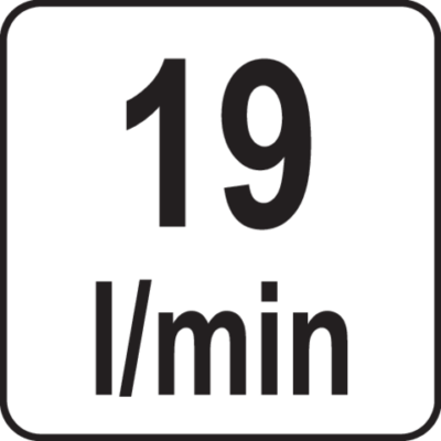 Tynnyripumppu manuaalinen 19 l/min, Vorel