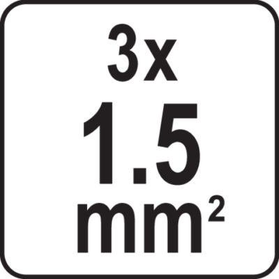 Kaapelikela 30 m IP44 / 3Gx1,5 mm², Yato