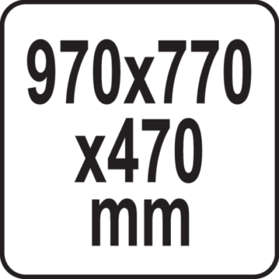 Työkaluvaunu työkaluilla 177 osaa, Yato