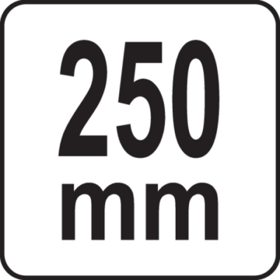 Viilasarja 250 mm 5 osaa, Yato