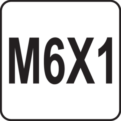 Kierteen korjaussarja suuttimille M6 × 1 mm, Yato