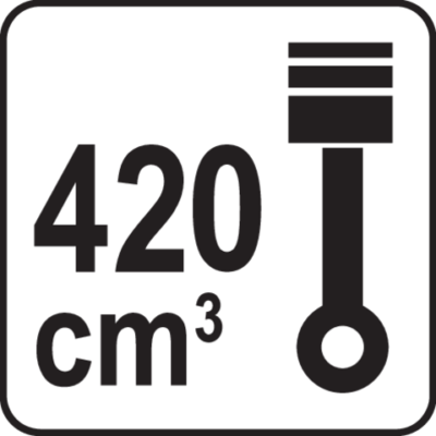 Yksiakselinen traktori / kävelytraktori 420 cm³, Yato