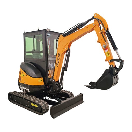 Minikaivuri hytillä 2,5 t, Caivu HT25J