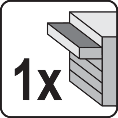 Työkalukaappi 775x525x485 mm, Vorel