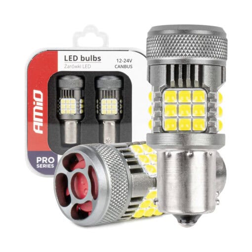 5903293037225-LED-ajovalopolttimot-P21W-12:24V-Amio 5903293037225-LED-ajovalopolttimot-P21W-12:24V-Amio