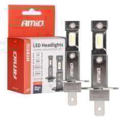 LED-ajovalopolttimot H1 60W 5600lm, Amio