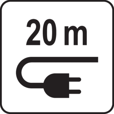 Kaapelikela 20 m IP20 / 3Gx1.5 mm², Yato