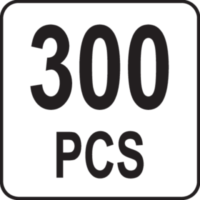 Lukkorengaslajitelma sisäpuolinen 300 osaa, Yato