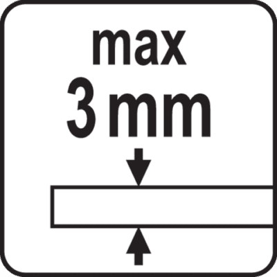 Hydraulinen lävistäjä pellille 22 - 60 mm, Yato