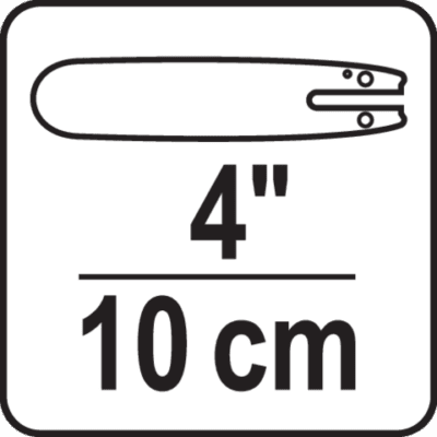 Akkuoksasaha 4" 18 V, Yato